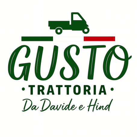 Logo Trattoria Gusto da Davide e Hind - italienisches Restaurant Stockstadt am Rhein